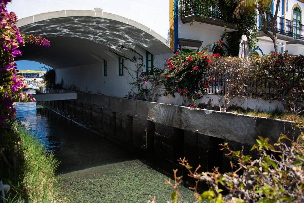 Apartamentos Las Palmeras 莫甘海滩 外观 照片